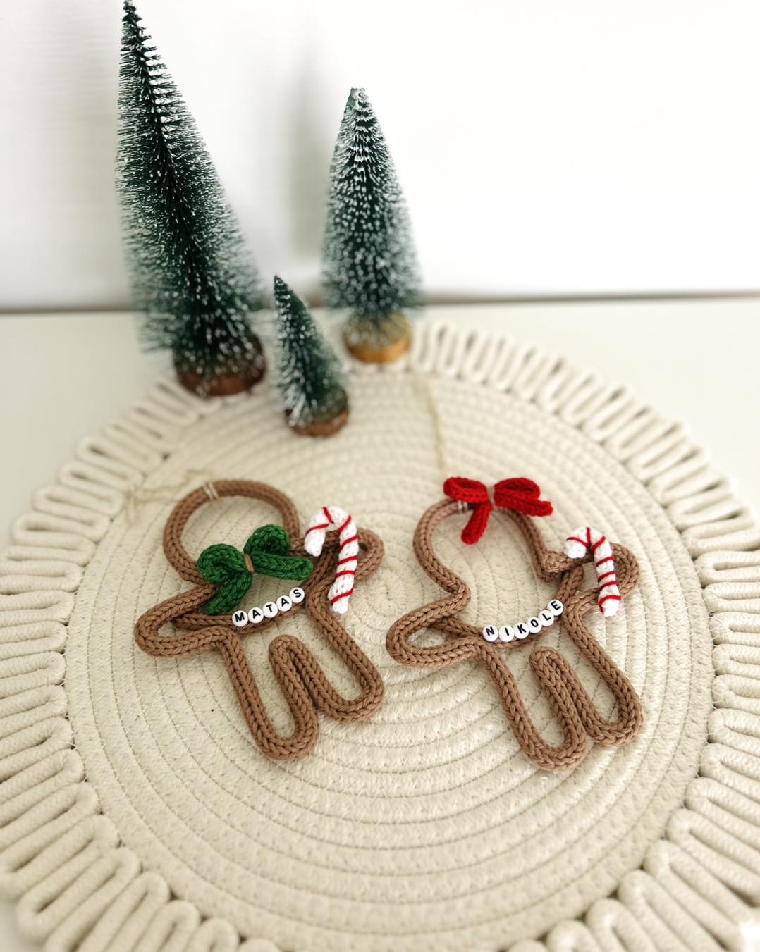 Kalėdinis žaisliukas "sausainis"